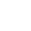 Icon of two separated, stylized white bone segments with radiating lines on a black background.