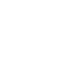 White outline of a flexing arm with a lightning bolt on a black background.