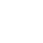 A white outline icon of a flexed bicep muscle with two downward arrows above it, on a black background.